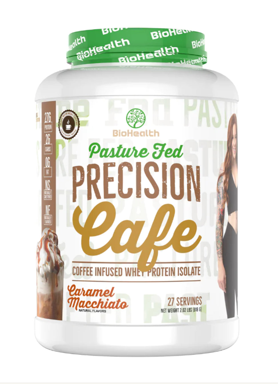 Precision blend caramel cookie swirl