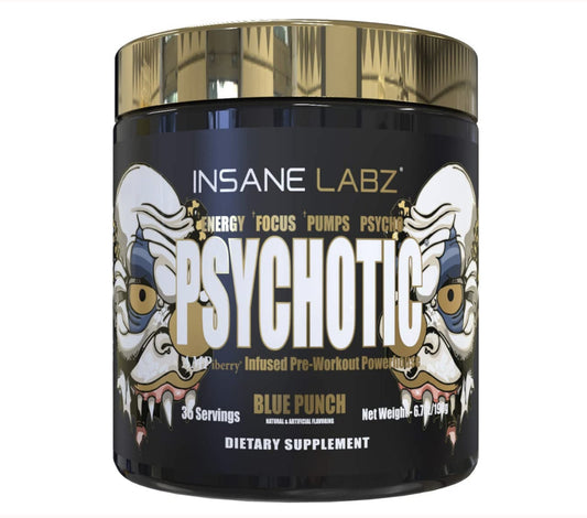 Psychotic Gold Blue Punch