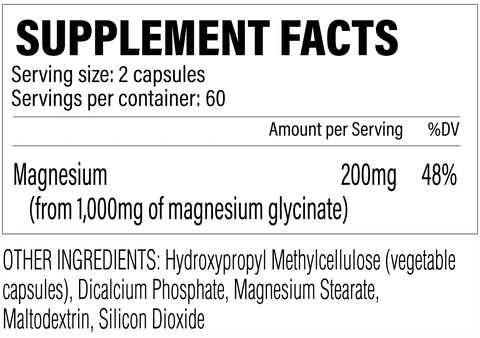Revive Magnesium Glycinate Caps