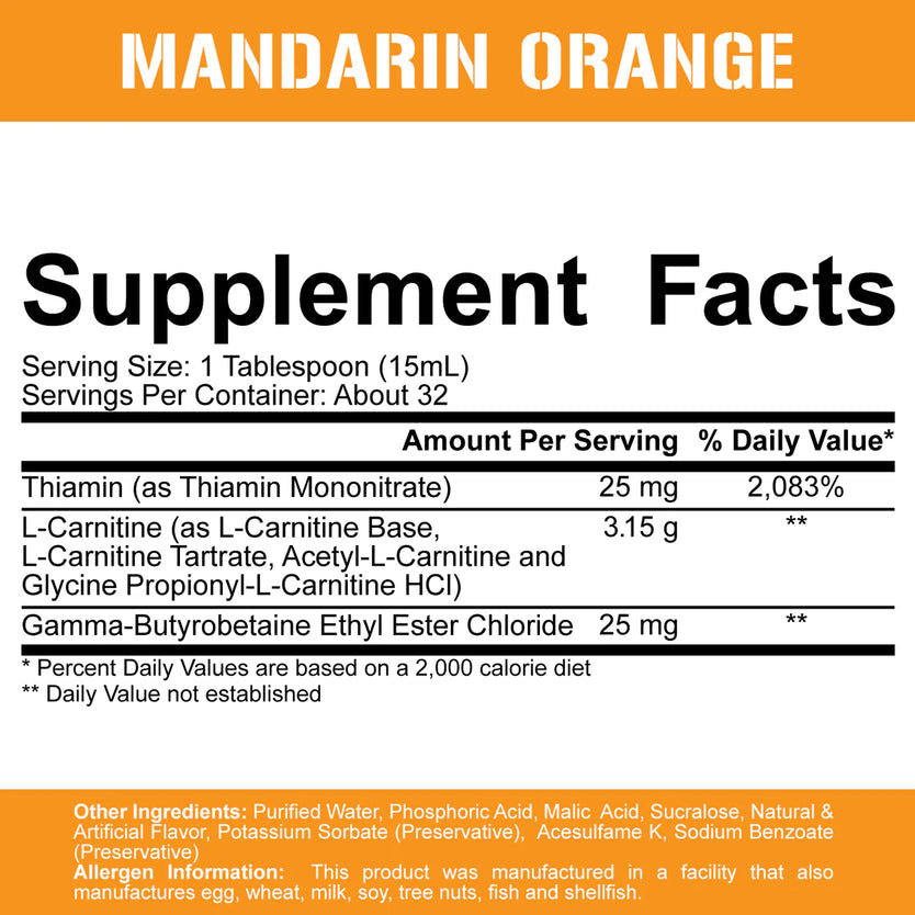 5% l-Carnitine orange