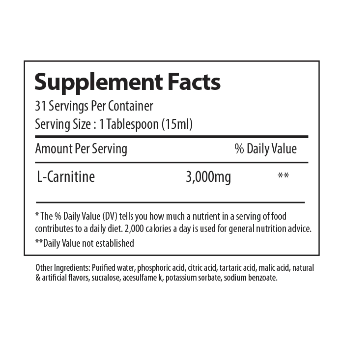 Alpha shops lcarnitine