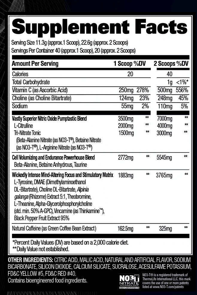 NitraFlex Black